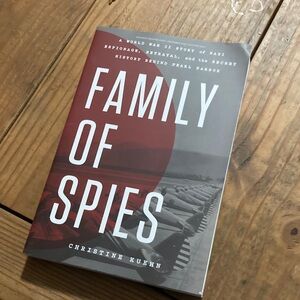 Family of Spies Book Advance readers copy ARC softcover